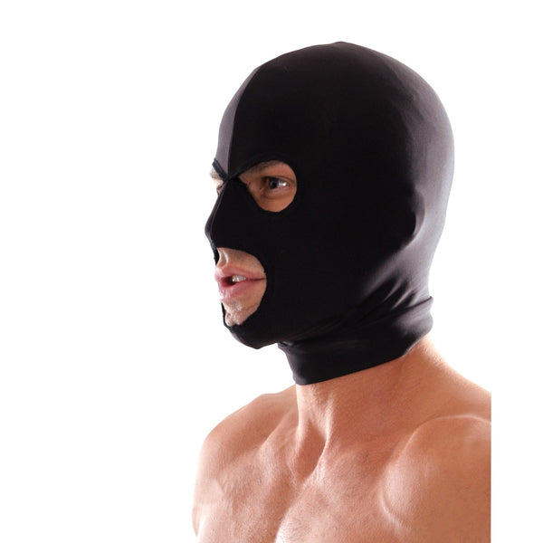 Fetish Fantasy Series Spandex 3 Hole Hood