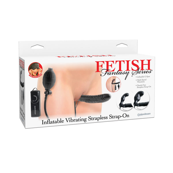 Fetish Fantasy Series Inflatable Vibrating  Strapless Strap-On