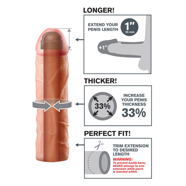 Fantasy X-Tension Perfect 1-Inch Extension