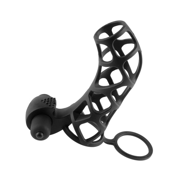 Fantasy X-Tensions Extreme Silicone Power Cage - Black