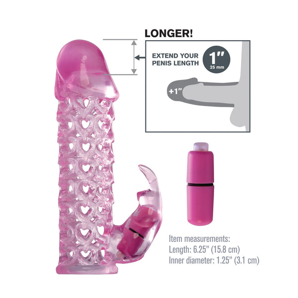 Fantasy X-Tensions Vibrating Couples Cage - Pink