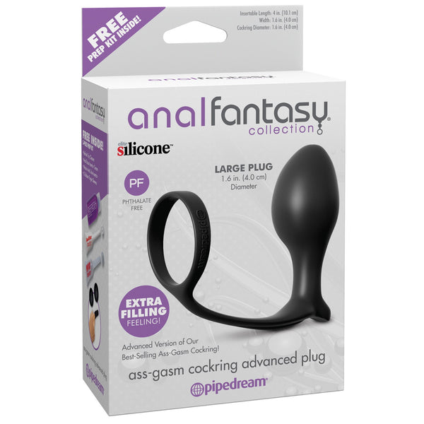 Anal Fantasy Collection Ass Gasm Cockring  Advanced Plug