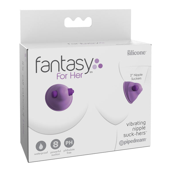 Fantasy for Her Vibrating Nipple Suck-Hers 2"