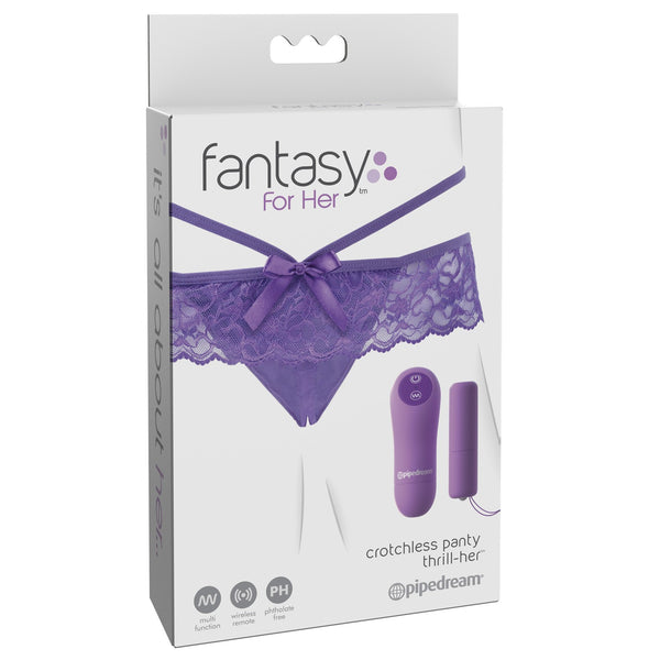 Fantasy for Her Crotchless Panty Thrill-Her