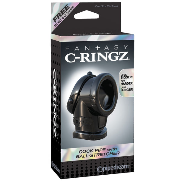 Fantasy C-Ringz Cock Pipe With Ball Stretcher