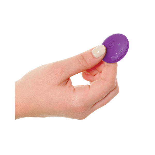 Threesome Total Ecstay Silicone Vibrator - Purple