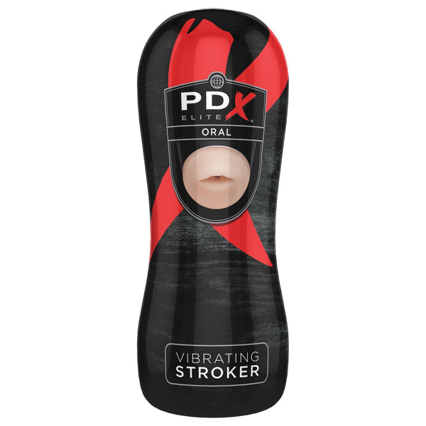 Pdx Elite Vibrating Stroker Oral