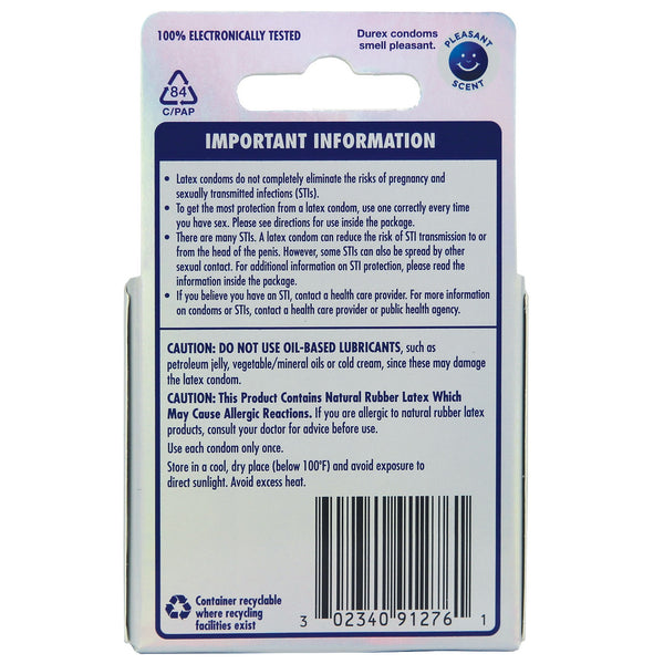 Durex Invisible Ulta Thin Condom - Box of 3