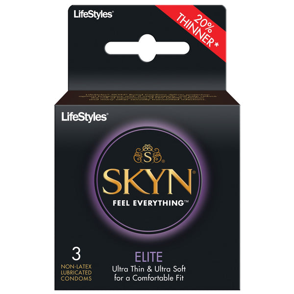 Lifestyles SKYN Elite - Pack of 3