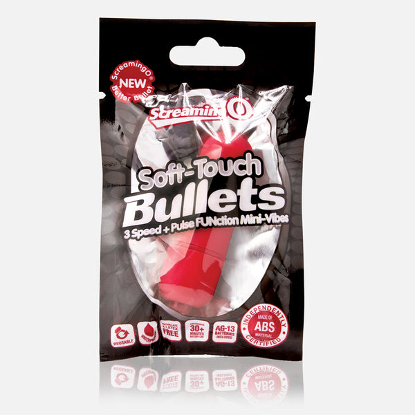 Soft Touch 3 + 1 Bullets - Red - Each