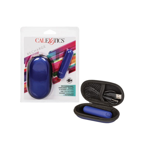 Rechargeable Hideaway Bullet - Blue