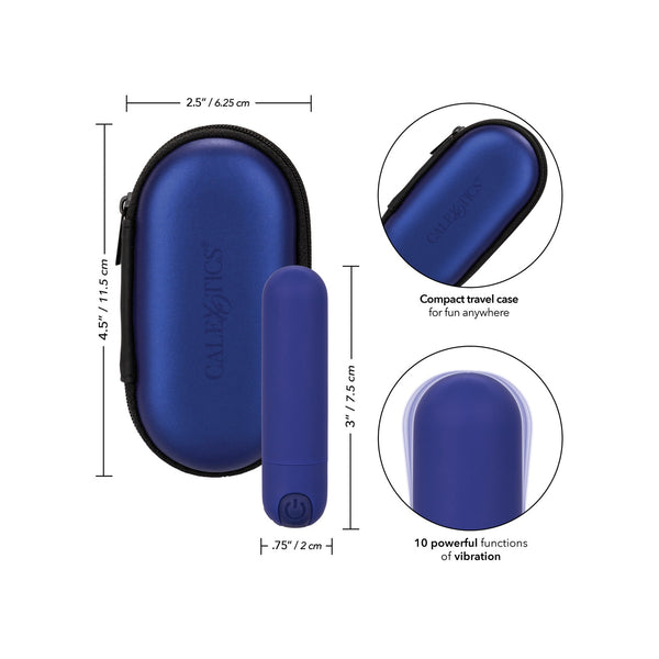 Rechargeable Hideaway Bullet - Blue