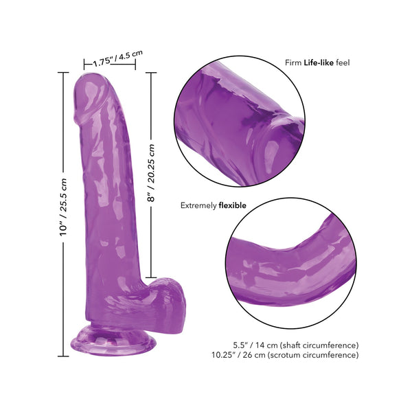 Size Queen 8 Inch - Purple