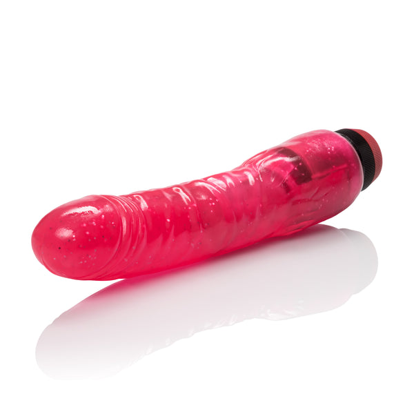 Curved Penis 8.25 Inches - Hot Pink