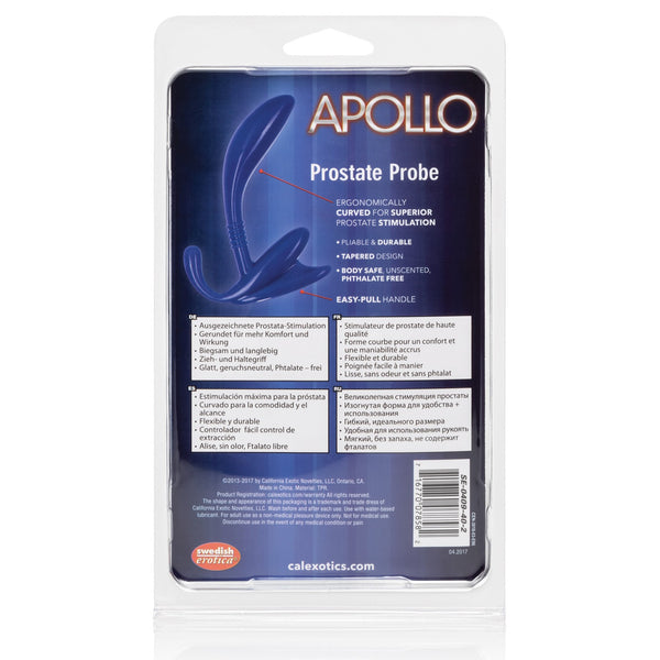 Apollo Curve Prostate Probe - Blue