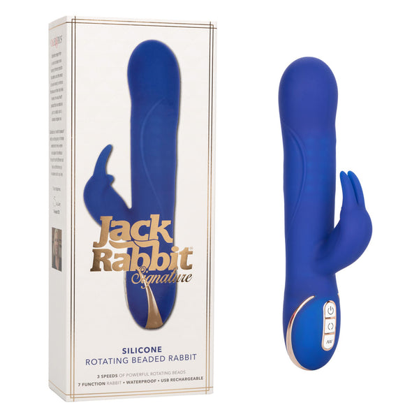 Jack Rabbit Signature Silicone Rotating Beaded  Rabbit