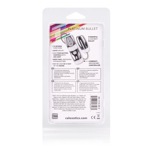 Extreme Pure Gold Power Bullet - Silver