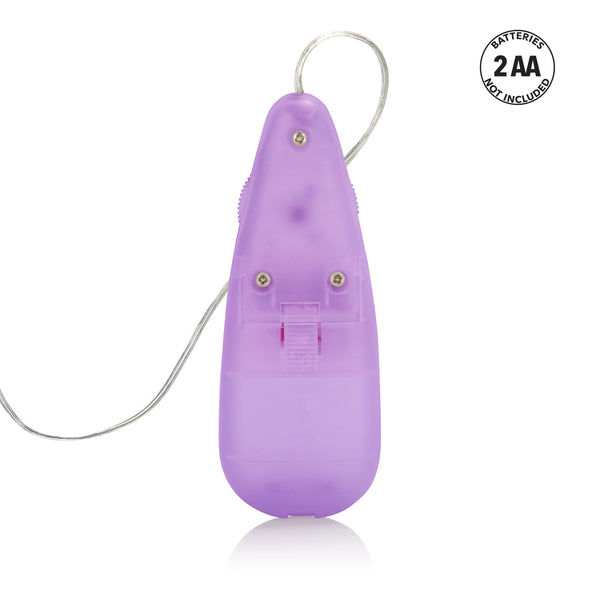 Silicone Slims Vibrating Smooth Bullet - Purple
