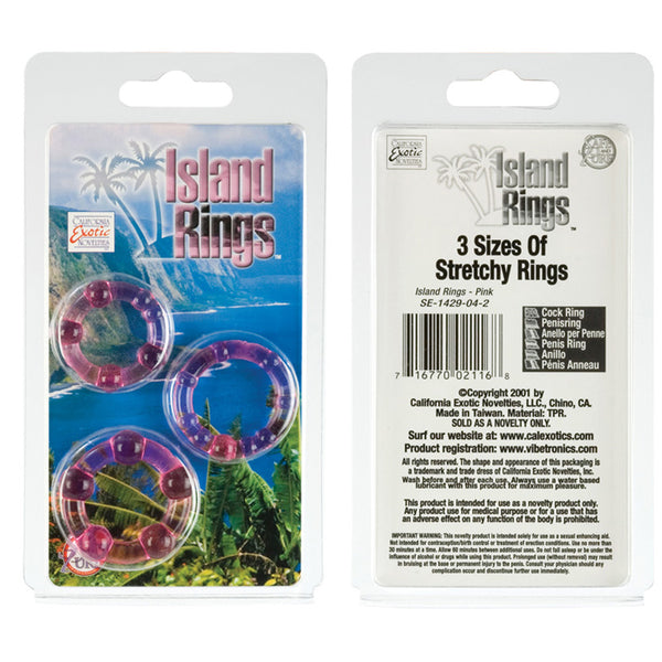 Island Rings - Pink