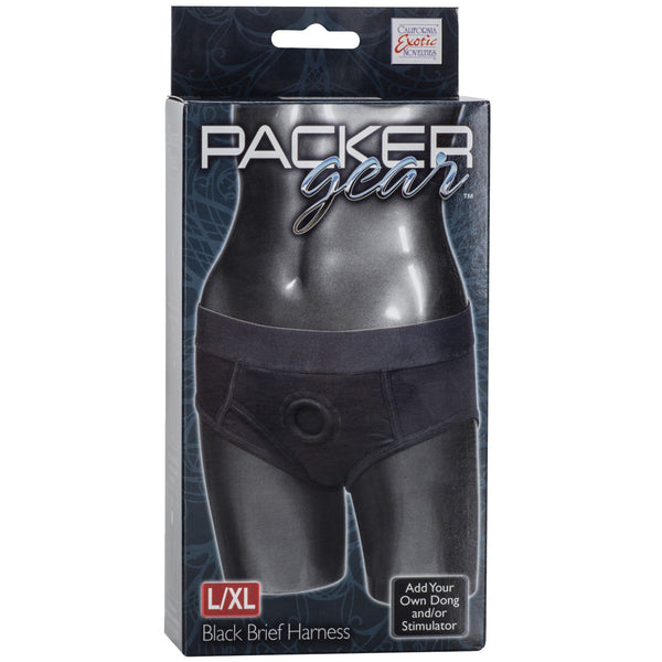 Packer Gear Brief Harness - Large/extra Large - Black