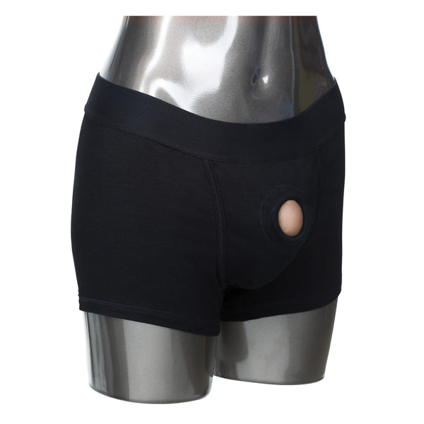 Packer Gear Boxer Brief Harness - Extra Small/small - Black