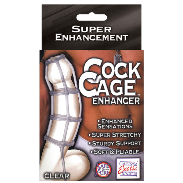 Cock Cage Enhancer - Clear