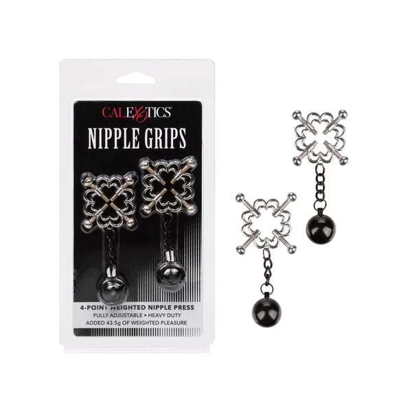 Nipple Grips 4-Point Weighted Nipple Press