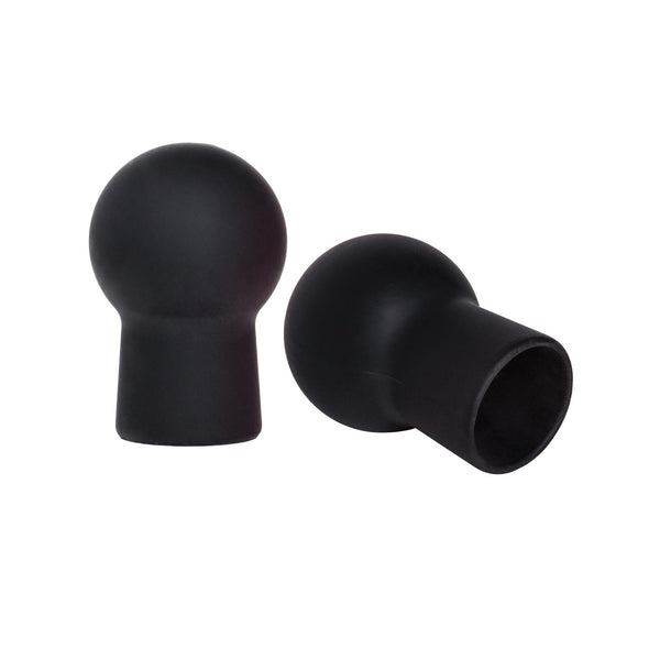Nipple Play Silicone Advanced Nipple Suckers -  Black