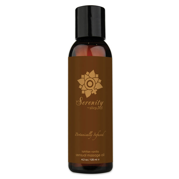 Sliquid Organics Massage Oil - 4.2 oz Serenity