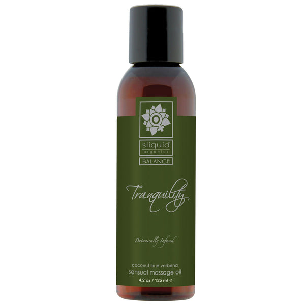 Sliquid Organics Massage Oil - 4.2 oz Tranquility