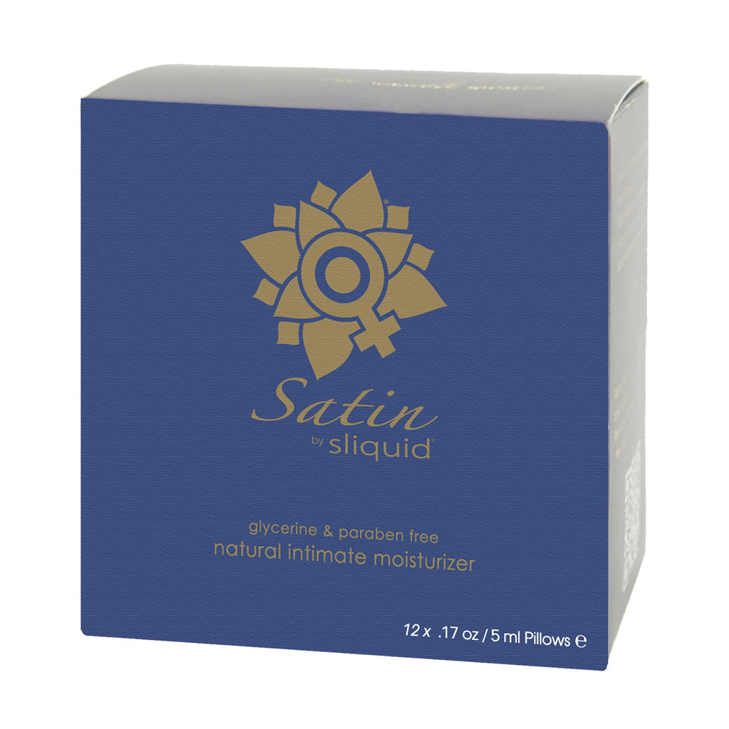 Sliquid Satin Lube Cube - 2 oz Pillow Pack of 12