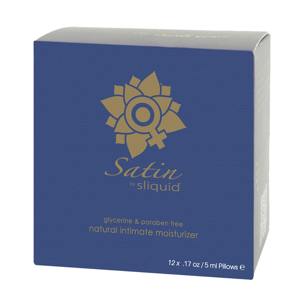 Sliquid Satin Lube Cube - 2 oz Pillow Pack of 12