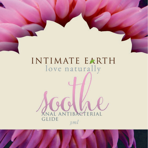 Intimate Earth Soothe Anal Anti Bacterial Glide Foil Pack (each)