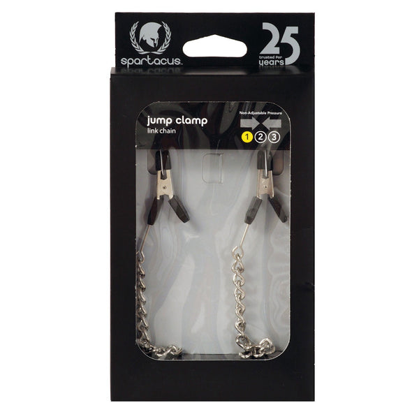 Spartacus Cable Nipple Clamps w/Silver Chain