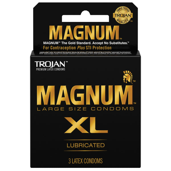 Trojan Magnum XL - Pack of 3