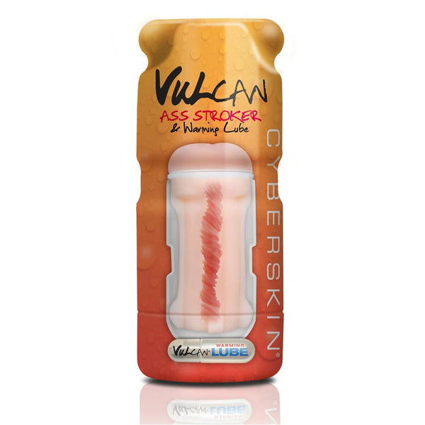 Cyberskin Vulcan Ass Stroker W/Warming Lube