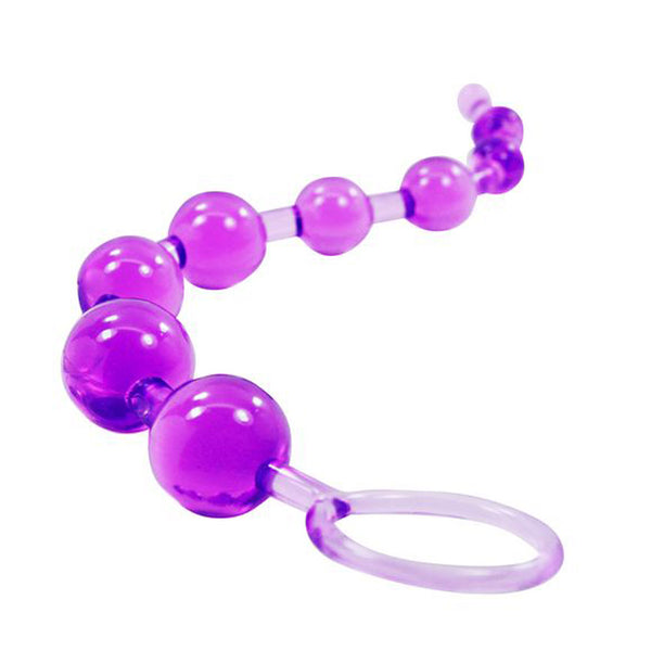 Cloud 9 - Classic Anal Beads Purple