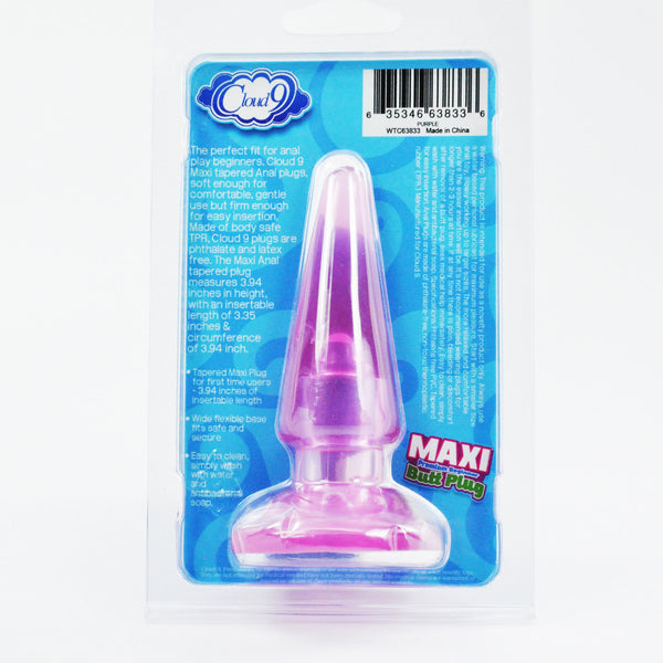 Cloud 9 - Maxi Butt Plug Purple