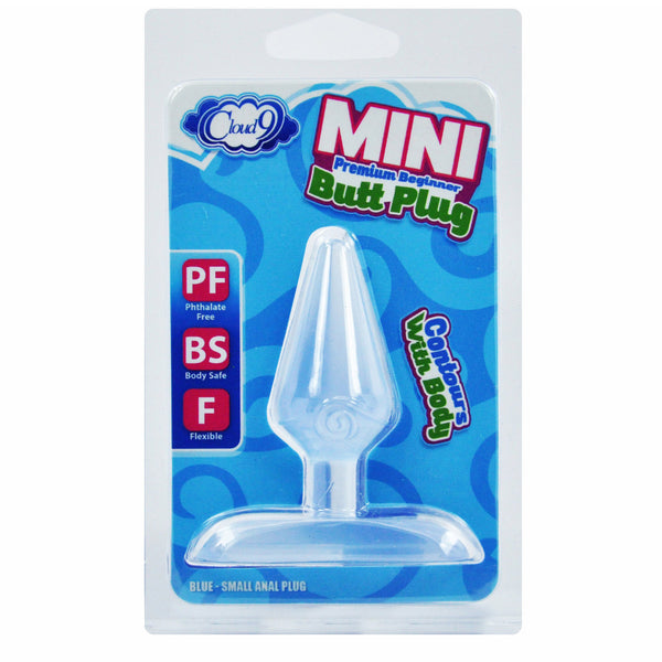Cloud 9 - Mini Butt Plug Blue