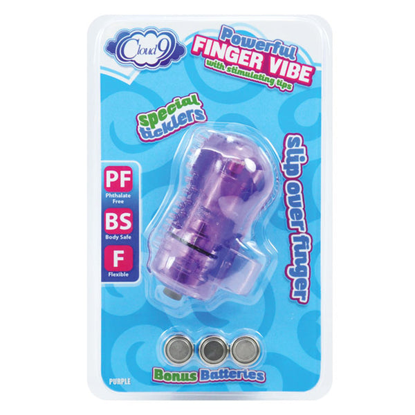 Cloud 9 - Finger Vibe with Stimulating Tips